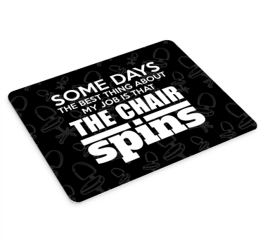 Funny Job mouse pad quotes - TenStickers