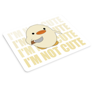 威胁小鸭原装鼠标垫 - TenStickers