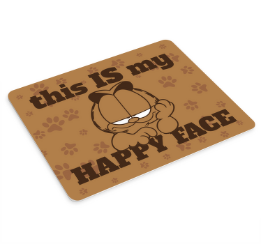 Bu benim mutlu yüzüm orijinal mouse pad - TenStickers