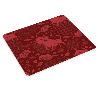 Chinese style vintage pattern more mousepads - TenStickers