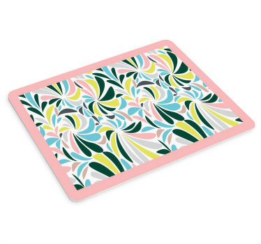 Láncolt színes tollak eredeti egérpad - TenStickers