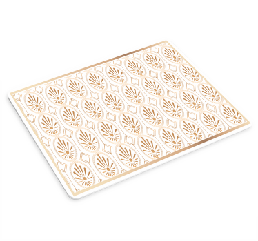 Zarif geometrik motif desenler mouse pad - TenStickers