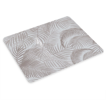 Gray 80's elegant botanical  original mouse pad - TenStickers