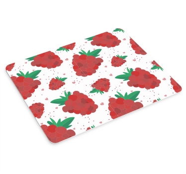 Bær akvarell med flekker mønster musematte original - Tenstickers