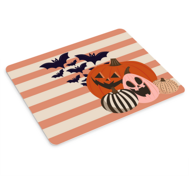 Christmas mouse pad spooky pumpkin collection - TenStickers