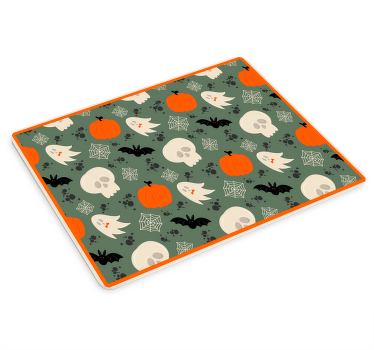Christmas mouse pad with spooky halloween designs - TenStickers