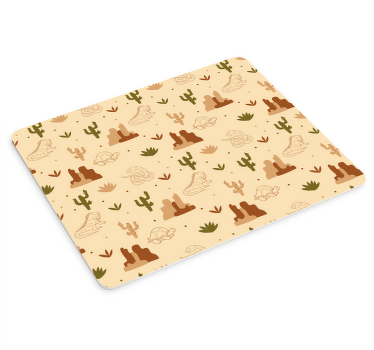 Laukiniai gyvūnai dykumos pelės stalo padekliukai modeliuose - „Tenstickers“