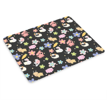 Tapis de souris motif Animaux sauvages et lapins - TenStickers
