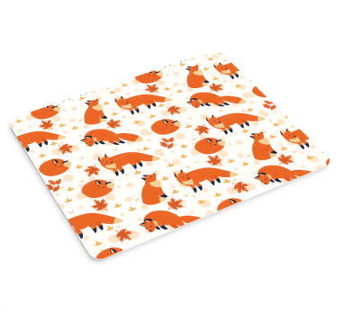 Kauniita kettuja kuvio hiirimatto - Tenstickers