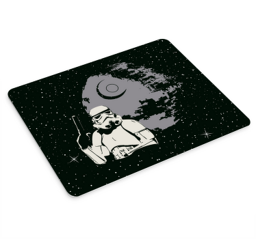 典型的白兵图案原始鼠标垫 - TenStickers