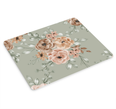 Nane arka plan fare altlığı üzerinde eski güller - TenStickers