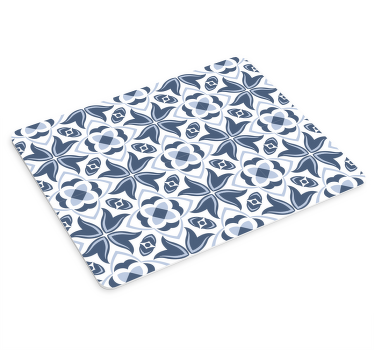 Hampton Style flower bouquet original mouse pad - TenStickers