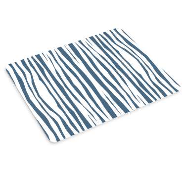 Alfombrilla ratón original Rayas azules "estilo hampton" - TenVinilo