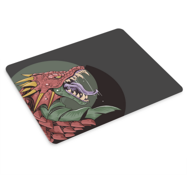 Frightening Dragon anime mousepad - TenStickers