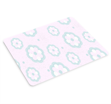 padrão cor-de-rosa chique gasto mais mousepads - TenStickers