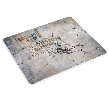 Personalised mouse pad with modern text design - TenStickers