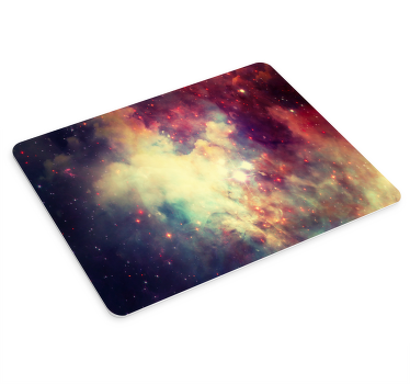 Tapetes de rato originais Desenho de galáxia abstrato - TenStickers
