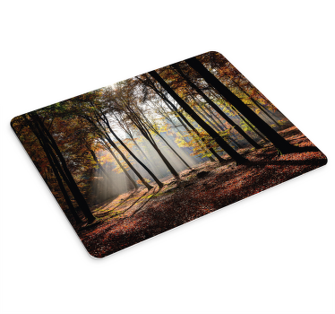 Sunshine lövverk träd original musmatta - Tenstickers