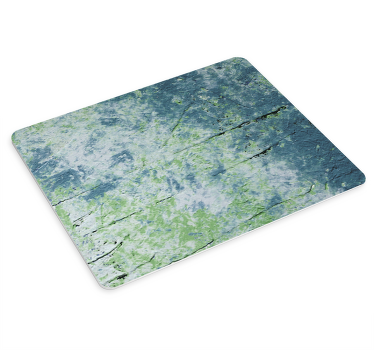 Mėlyni atspalviai vintažinės sienos originalus pelės kilimėlis - „Tenstickers“