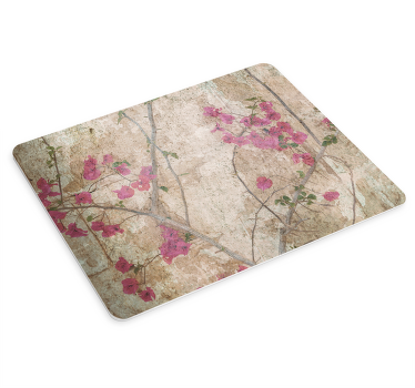 Originální podložka pod myš břečťan ve vintage stylu - TenStickers