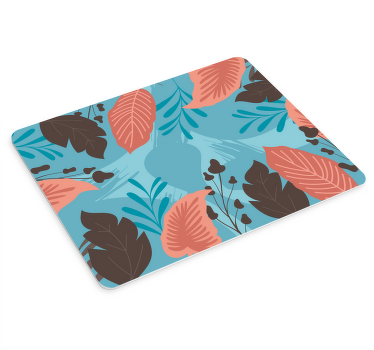 Mauspad muster botanisches blattarrangement - TenStickers