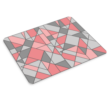 Háromszög fal művészeti minta eredeti egérpad - TenStickers