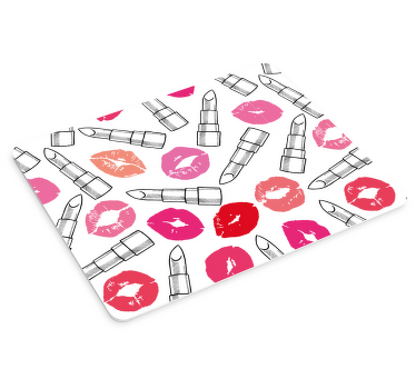 šminke in vzorci podstavki za miško za ustnice - TenStickers