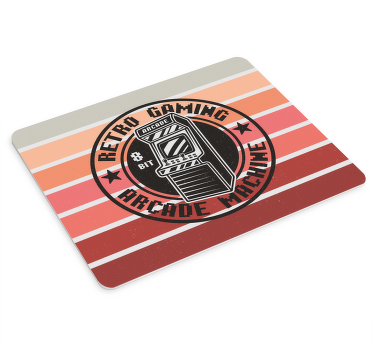 80's logo gaming mouse pad - TenStickers