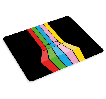 Alfombrilla gaming xxl Colorido juego vintage - TenVinilo