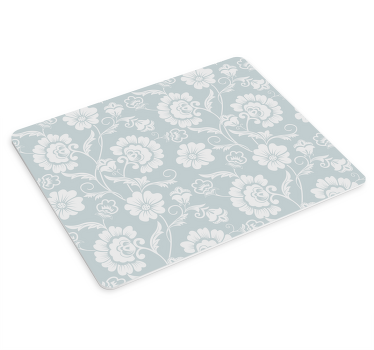 "büyükanne şık" çiçek desenli fare altlığı desenleri - TenStickers