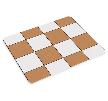 Kozmopolita-kockás stílusú egérpad - TenStickers