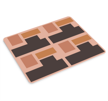 Mouse pad patterns geometric color squares - TenStickers