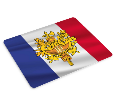 Tapis de souris armoiries République Française - TenStickers