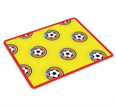 Tapis de souris football belgique - TenStickers