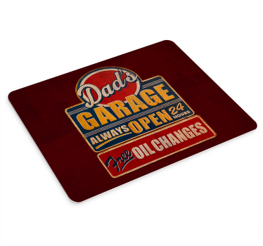 Mouse pad retro billboard - TenStickers