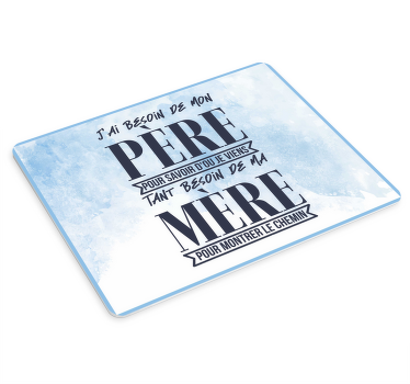 Tapis de souris citation inspirante - TenStickers