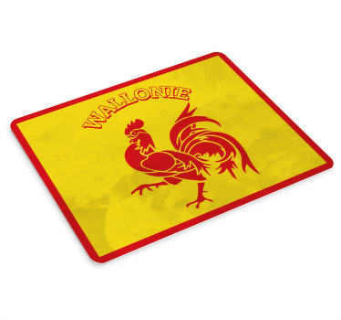Tapis de souris original Région Wallonne - TenStickers