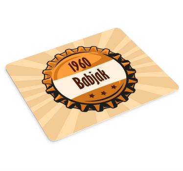 Podložka pod myš veko fľaše - Tenstickers