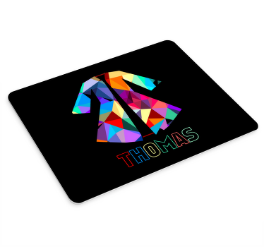 Technicolor dreamcoat personalised mouse mat - TenStickers