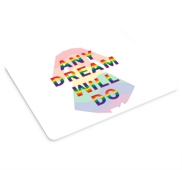 Technicolor coat original mouse pad - TenStickers