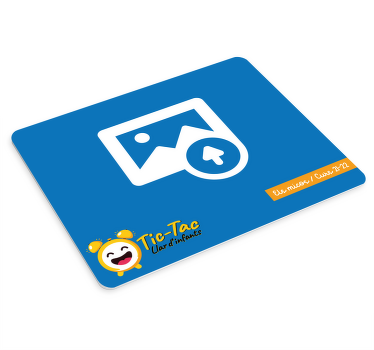 Alfombrilla personalizable TIc-Tac Llar d'infants - TenVinilo