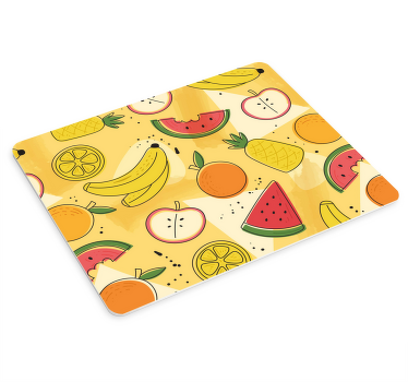 Draw fruits original mousepad - TenStickers