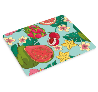 Tropical fruits original mousepad - TenStickers