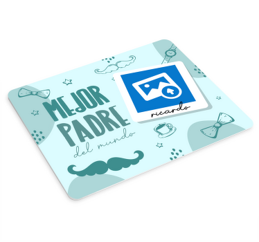 Alfombra de ratón personalizada día del padre - TenVinilo