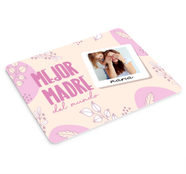 Alfombrilla de ratón personalizable mejor madre - TenVinilo