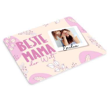Beste Mama Personaliesiertes Muttertags Mauspad - TenStickers