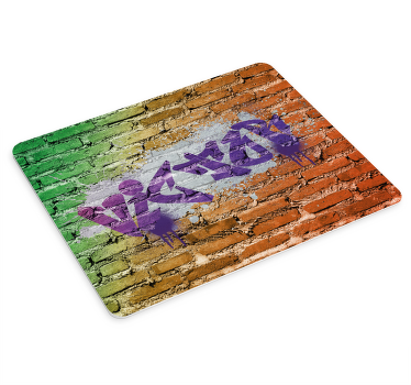 Tapis de souris graffiti prénom personnalisable - TenStickers