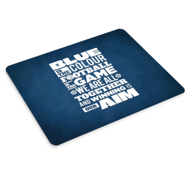 Chelsea anthem mouse mats - TenStickers