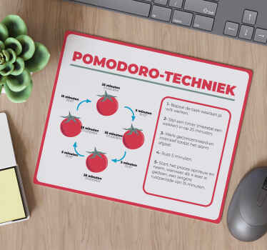 Techniek studeren Originele muismat - TenStickers