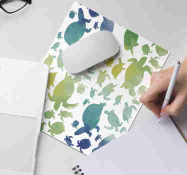 Tapis de souris coloré tortue pack - TenStickers